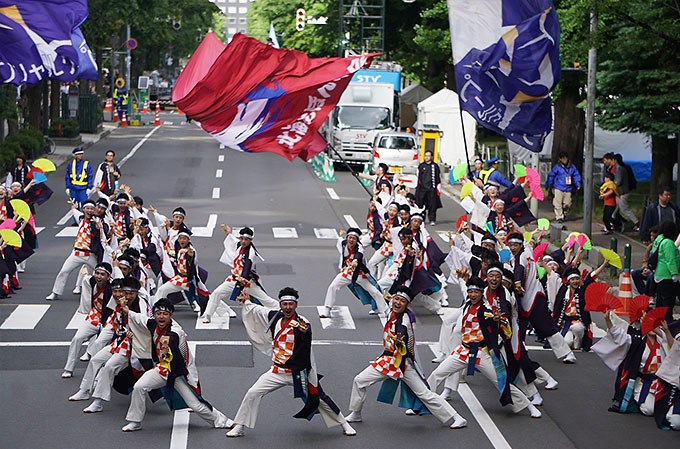 YOSAKOIソーラン祭りへの参加